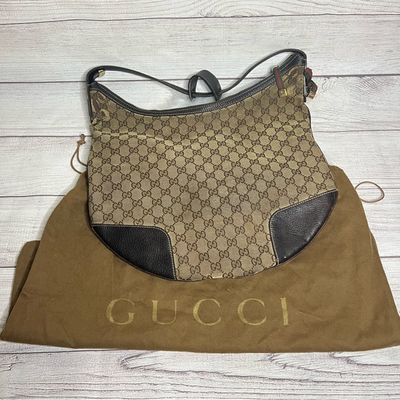 Gucci Handbags - 💯Authentic. Vintage Gucci hobo. Used - visible wear & tear